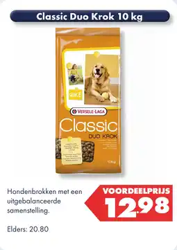Huisdier Voordeelshop Classic Duo Krok 10 kg aanbieding