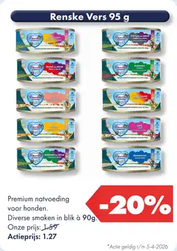 Huisdier Voordeelshop Renske Vers 95 g aanbieding