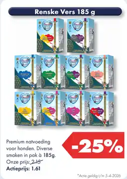 Huisdier Voordeelshop Renske Vers 185g aanbieding
