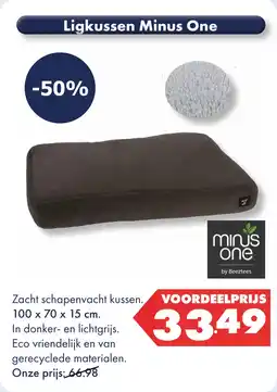 Huisdier Voordeelshop Ligkussen Minus One aanbieding