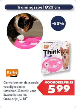 Huisdier Voordeelshop Trainingsspel 23 cm aanbieding