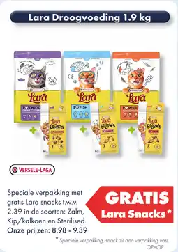 Huisdier Voordeelshop Lara Droogvoeding 1.9 kg aanbieding