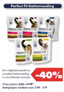 Huisdier Voordeelshop Perfect Fit Kattenvoeding aanbieding