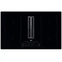 Bol.com AEG CCE84751CB Zwart Ingebouwd 83 cm Inductiekookplaat zones 4 zone(s) Inbouw afzuigkap aanbieding