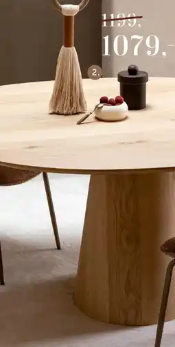 Xooon Trenton, eetkamertafel 150 x 120 cm - natural aanbieding