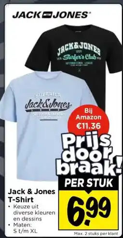 Vomar Voordeelmarkt Jack & Jones T-Shirt aanbieding