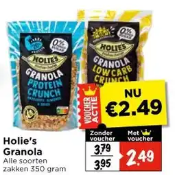 Vomar Voordeelmarkt Holie's Granola aanbieding