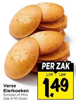 Vomar Voordeelmarkt Verse Eierkoeken aanbieding