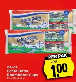 Vomar Voordeelmarkt Echte Boter Roomboter Cups aanbieding