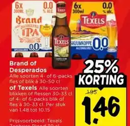 Vomar Voordeelmarkt Brand of Desperados aanbieding