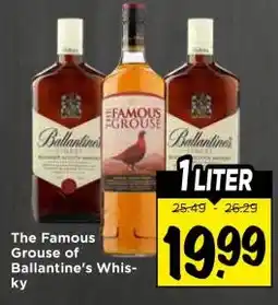 Vomar Voordeelmarkt The Famous Grouse of Ballantine's Whis- aanbieding