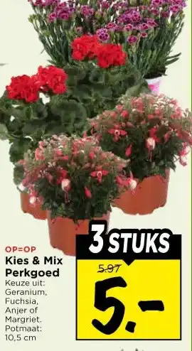 Vomar Voordeelmarkt Kies & Mix Perkgoed aanbieding