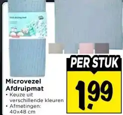 Vomar Voordeelmarkt Microvezel Afdruipmat • Keuze uit aanbieding