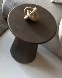 Henders & Hazel Ravello, bijzettafel 45 x 45 cm - Basalt aanbieding