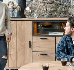 Henders & Hazel Pavarotti, dressette 160 cm - 2-deuren + 2-laden + 2-niches (+ LED) aanbieding