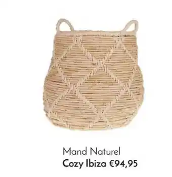 Loods 5 Mand naturel cozy ibiza aanbieding