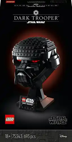 Bol.com LEGO Star Wars Dark Trooper Helm - 75343 aanbieding