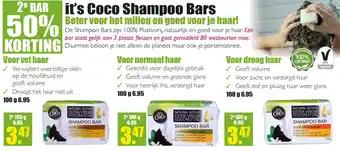 Gezond & Wel it's Coco Shampoo Bars aanbieding