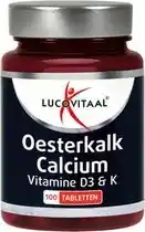 Wehkamp Lucovitaal Oesterkalk Calcium - 100 tabletten aanbieding