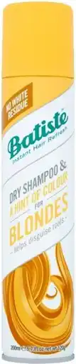 Bol.com Batiste - Dry Shampoo Hint of Colour Light Blond 200 ml aanbieding