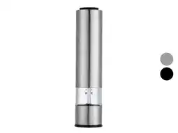 Lidl SILVERCREST Elektrische peper- of zoutmolen (Zwart) aanbieding