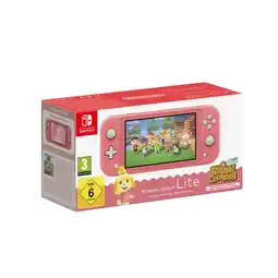 Coolblue Nintendo Switch Lite Animal Crossing New Horizons Editie Roze aanbieding