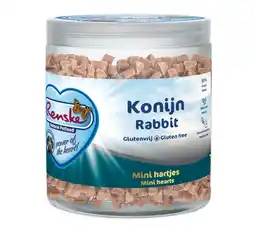 Pets Place Renske Gezonde Beloning Mini Hartjes - Verwensnacks - Konijn 300 g aanbieding