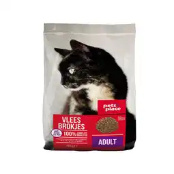 Pets Place Pets Place Kat Adult - Kattenvoer - Vlees 4 kg aanbieding