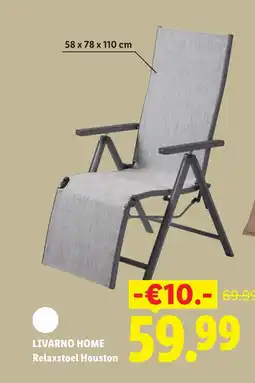 Lidl Livarno home Relaxstoel Houston aanbieding