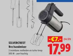 Lidl Rvs handmixer aanbieding