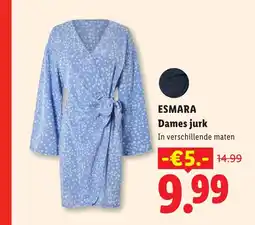 Lidl Esmara dames jurk aanbieding