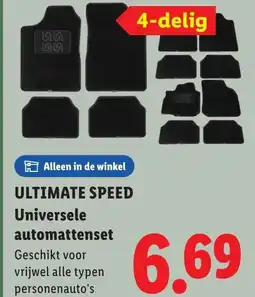 Lidl Ultimate speed universele automattenset aanbieding