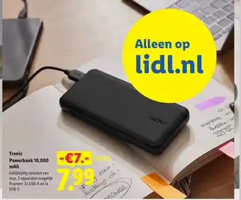 Lidl Tronic Powerbank aanbieding