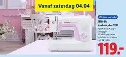 Lidl SINGER Naaimachine 323L aanbieding