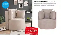 Woonsquare Fauteuil Antoni aanbieding