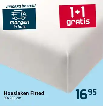 Beddenreus Hoeslaken Fitted aanbieding