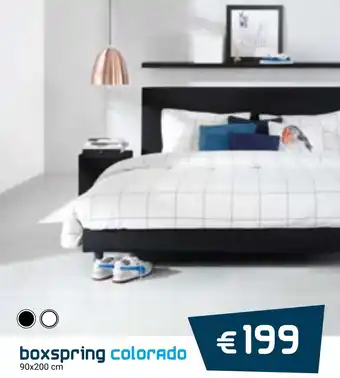 Beddenreus boxspring colorado aanbieding