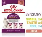 Bol.com Royal Canin Sensory Multipack Mix 12x85 g - In Gravy - Kattenvoer aanbieding