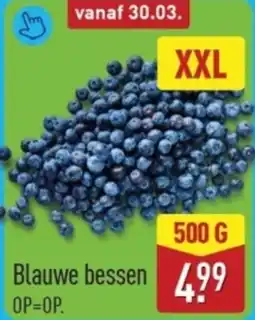 ALDI Blauwe bessen aanbieding