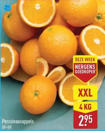 ALDI Perssinaasappels aanbieding