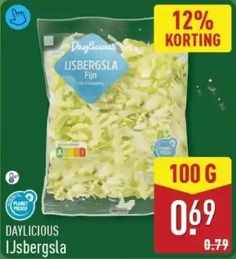 ALDI Daylicious ijsbergsla aanbieding