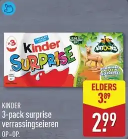 ALDI Kinder surprise verrassingseieren aanbieding