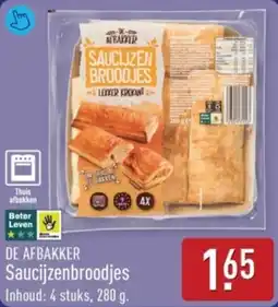 ALDI De afbakker saucijzenbroodjes aanbieding