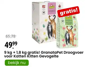 Zooplus Granatapet droogvoer aanbieding