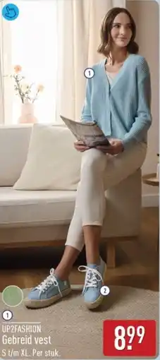 ALDI UP2FASHION Gebreid vest aanbieding