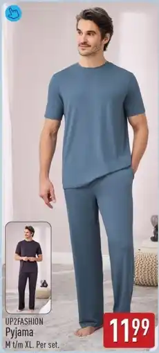 ALDI UP2FASHION Pyjama aanbieding