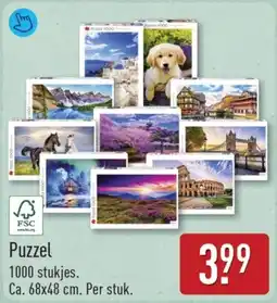 ALDI Puzzel aanbieding