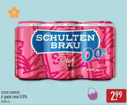 ALDI Schultenbräu Rosé 0.0% aanbieding