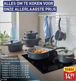 ALDI Crofton Gietaluminium Pan aanbieding
