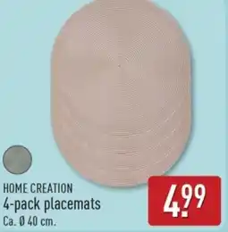 ALDI Home Creation Placemats aanbieding